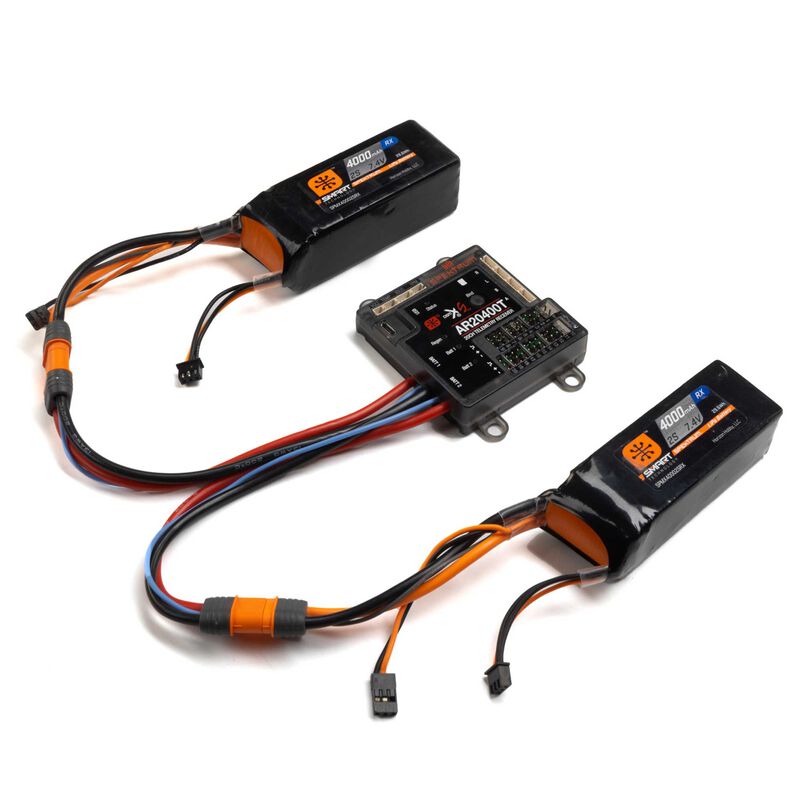 Spektrum RC AR20400T 20 Channel PowerSafe Telemetry Receiver