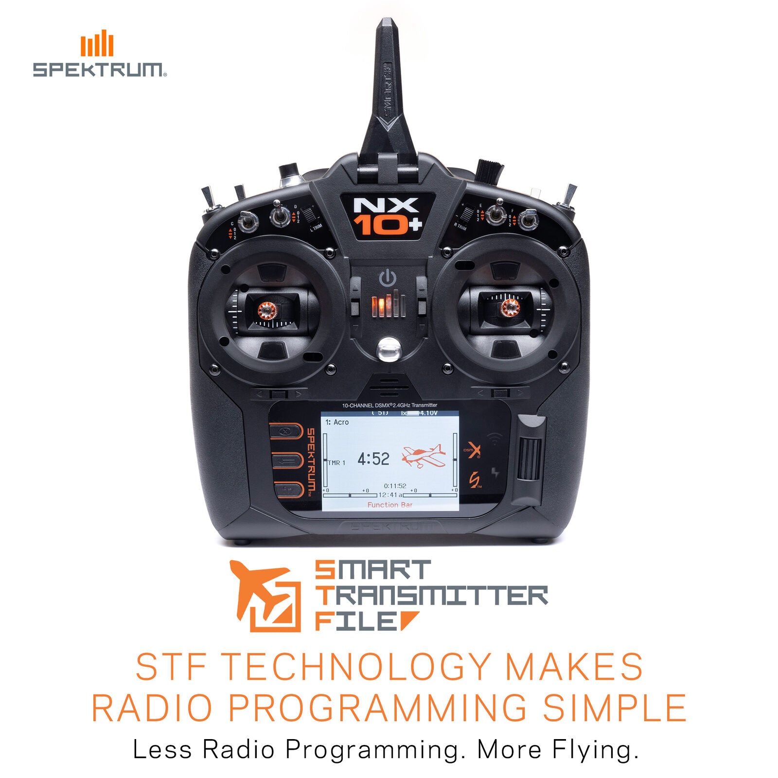 Spektrum NX10+ 20-Channel DSMX Transmitter Only