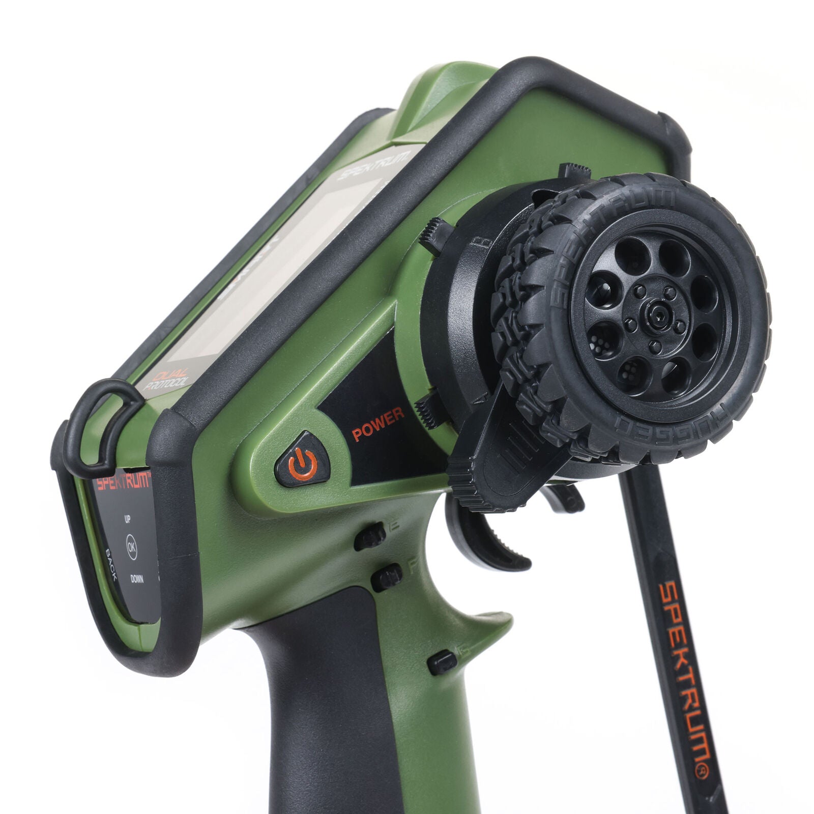 Spektrum DX Rugged+ 12-Channel DSMR+ Transmitter, Green