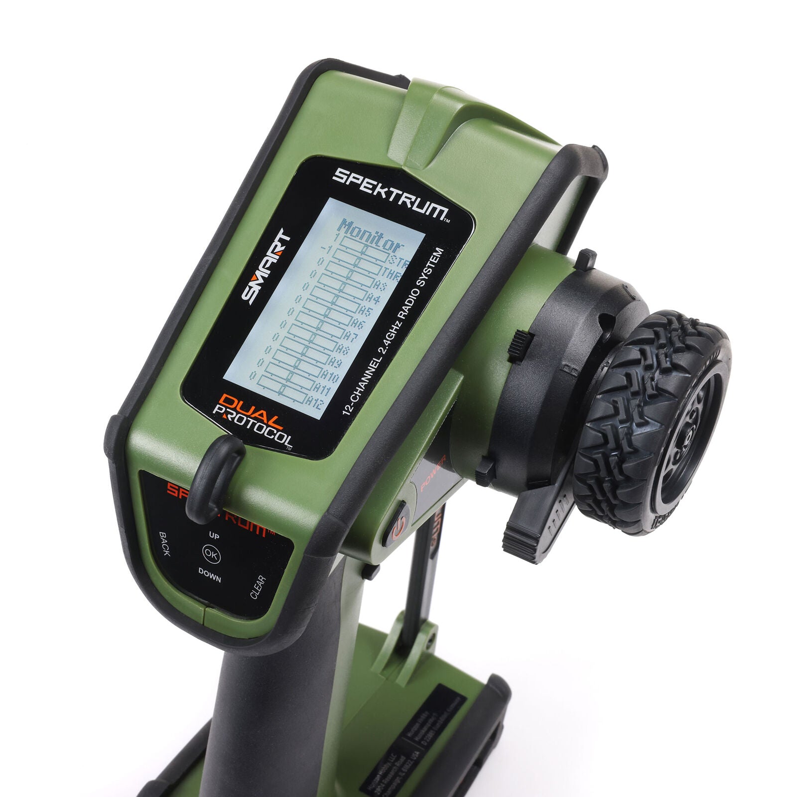 Spektrum DX Rugged+ 12-Channel DSMR+ Transmitter, Green