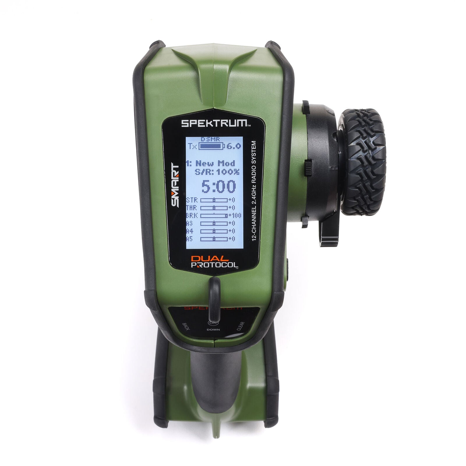 Spektrum DX Rugged+ 12-Channel DSMR+ Transmitter, Green