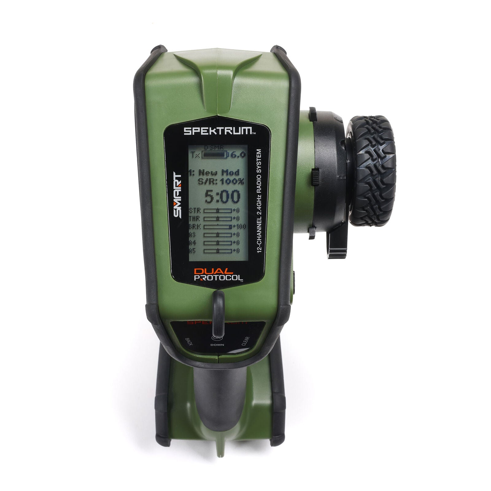 Spektrum DX Rugged+ 12-Channel DSMR+ Transmitter, Green