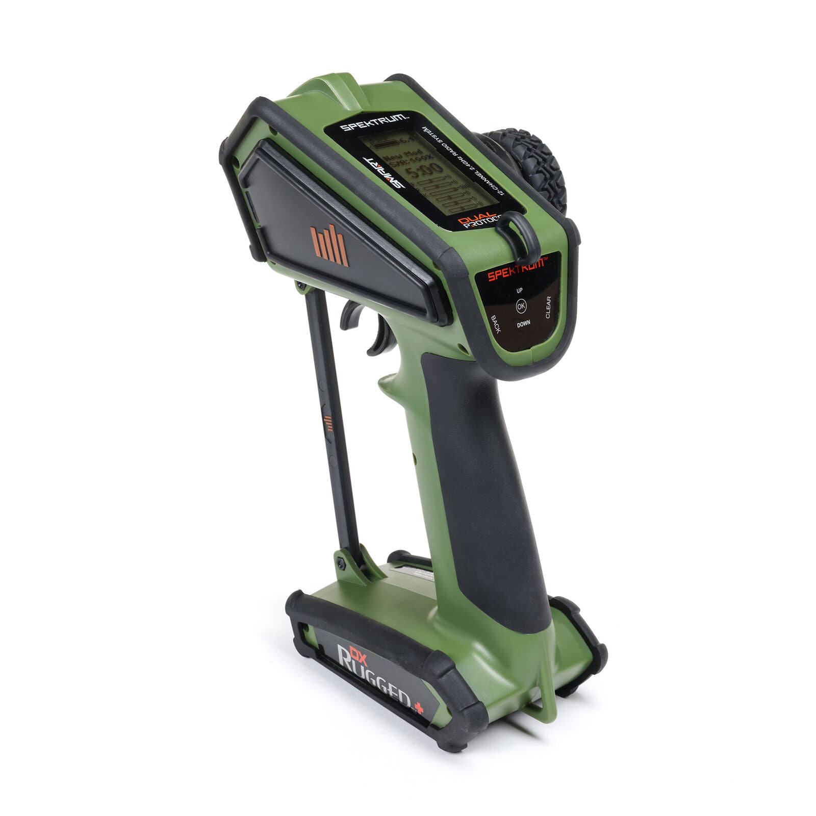 Spektrum DX Rugged+ 12-Channel DSMR+ Transmitter, Green