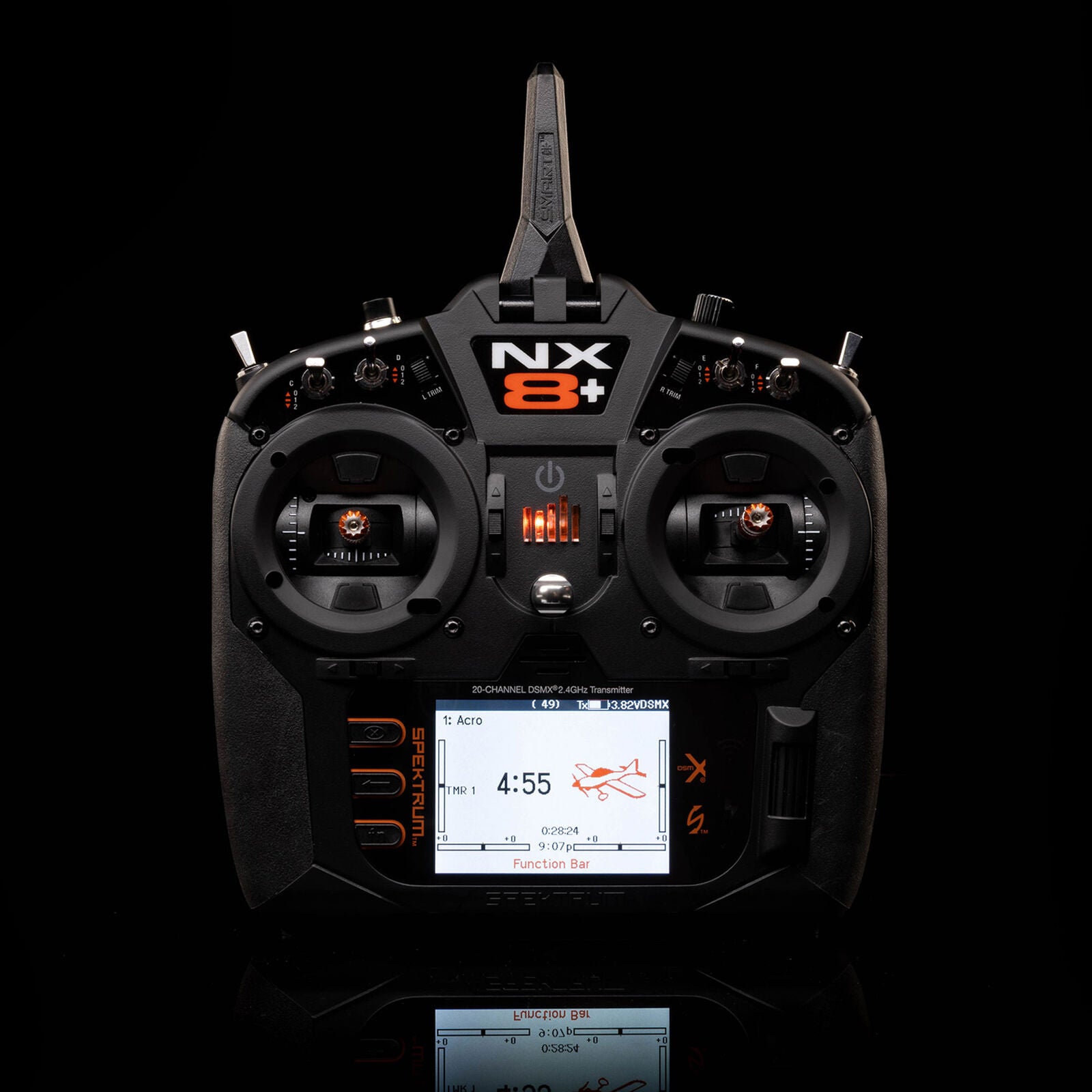 Spektrum NX8+ 20-Channel DSMX Transmitter Only
