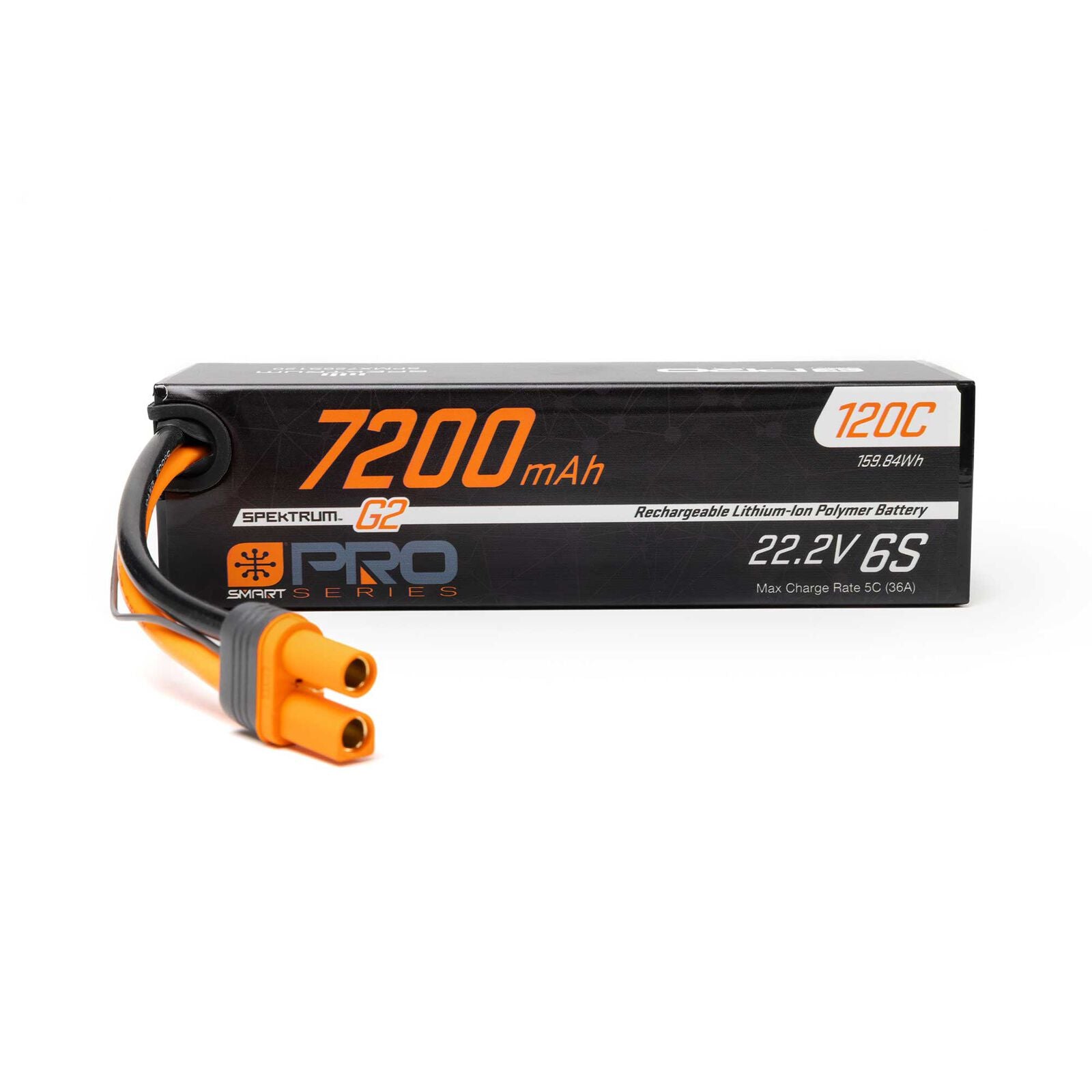 lc120 lipo c Lumenier 13000mAh 6S 20C Battery - XT90 Spektrum Accessories 22.2V 7200mAh 6S 120C Smart G2 LiPo Spektrum SPMX726S120 22.2V 7200mAh 6S