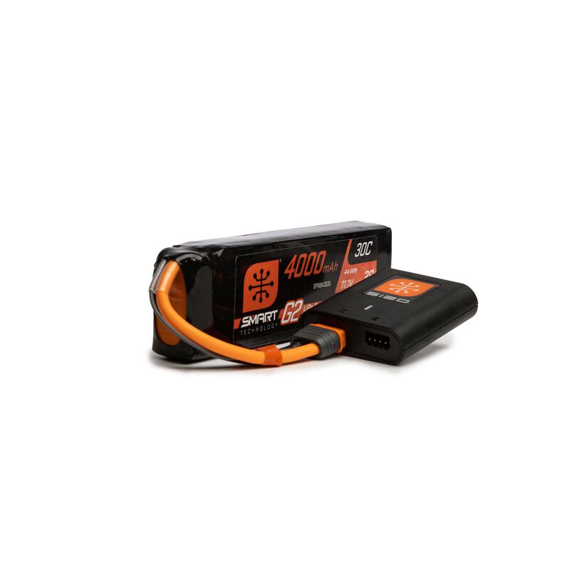 Spektrum Smart Powerstage Air Bundle: 4000mAh 3S G2 LiPo Battery / S120 Charger