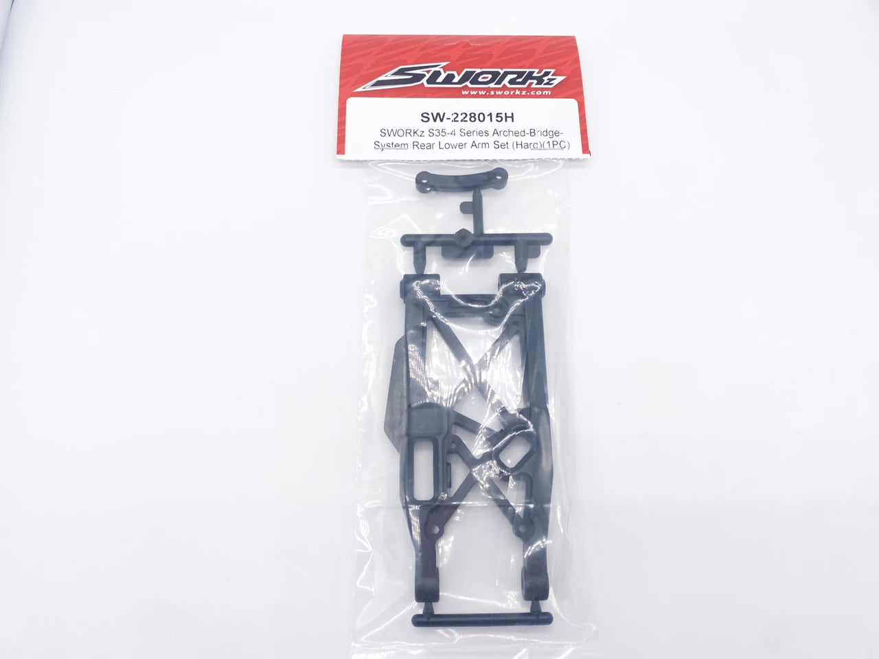 SWORKz Arched-Bridge-System Rear Lower Arm Set – Hard (1-Pack)