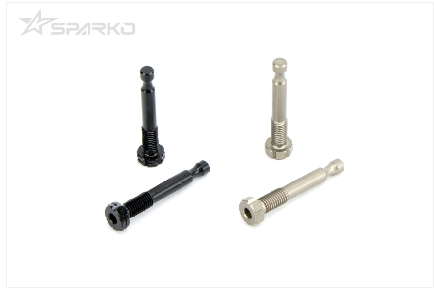 Sparko F8 Nitro SE 7075 Shock Pins (Hard Anodizing) (4)