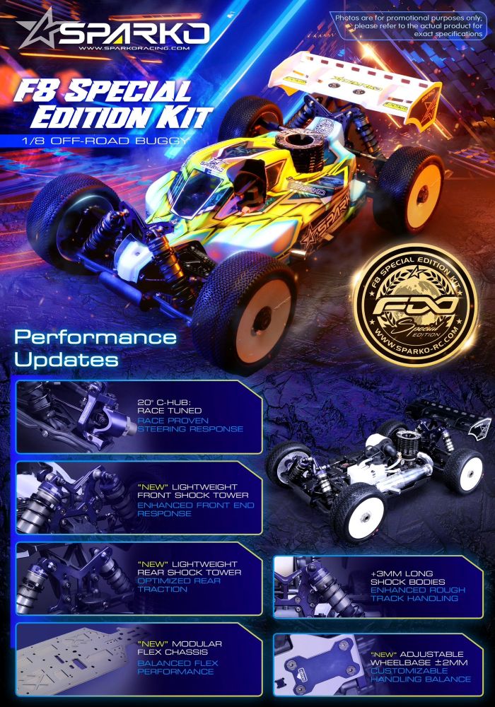 Sparko F80001-SE Special Edition Nitro Buggy Kit