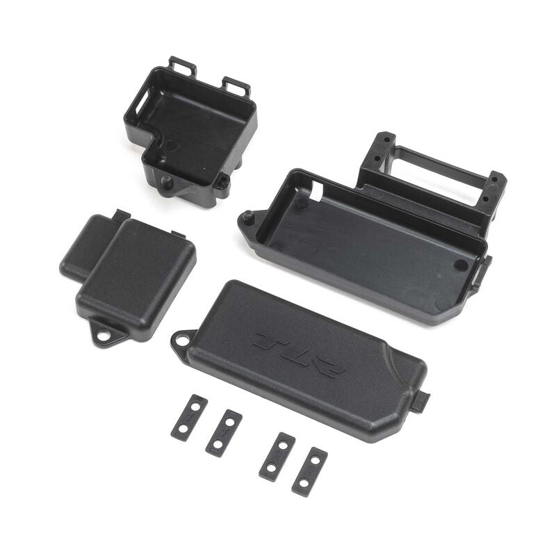 Team Losi Racing Servo & Receiver Mounts: 8X 2.0