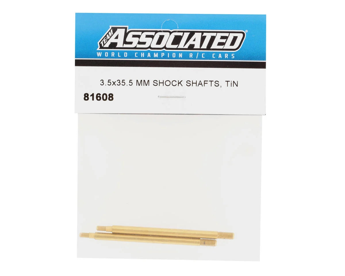 Team Associated 3.5x35.5mm TiN Front Shock Shafts (2)
