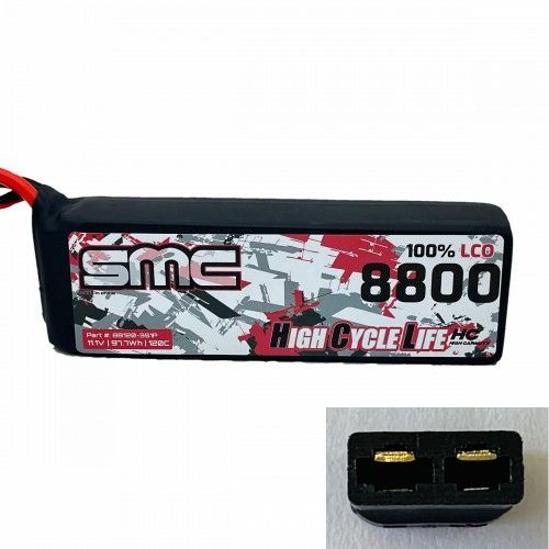 SMC HCL-HC 11.1V 8800mAh 120C 3S Hardcase Lipo Battery
