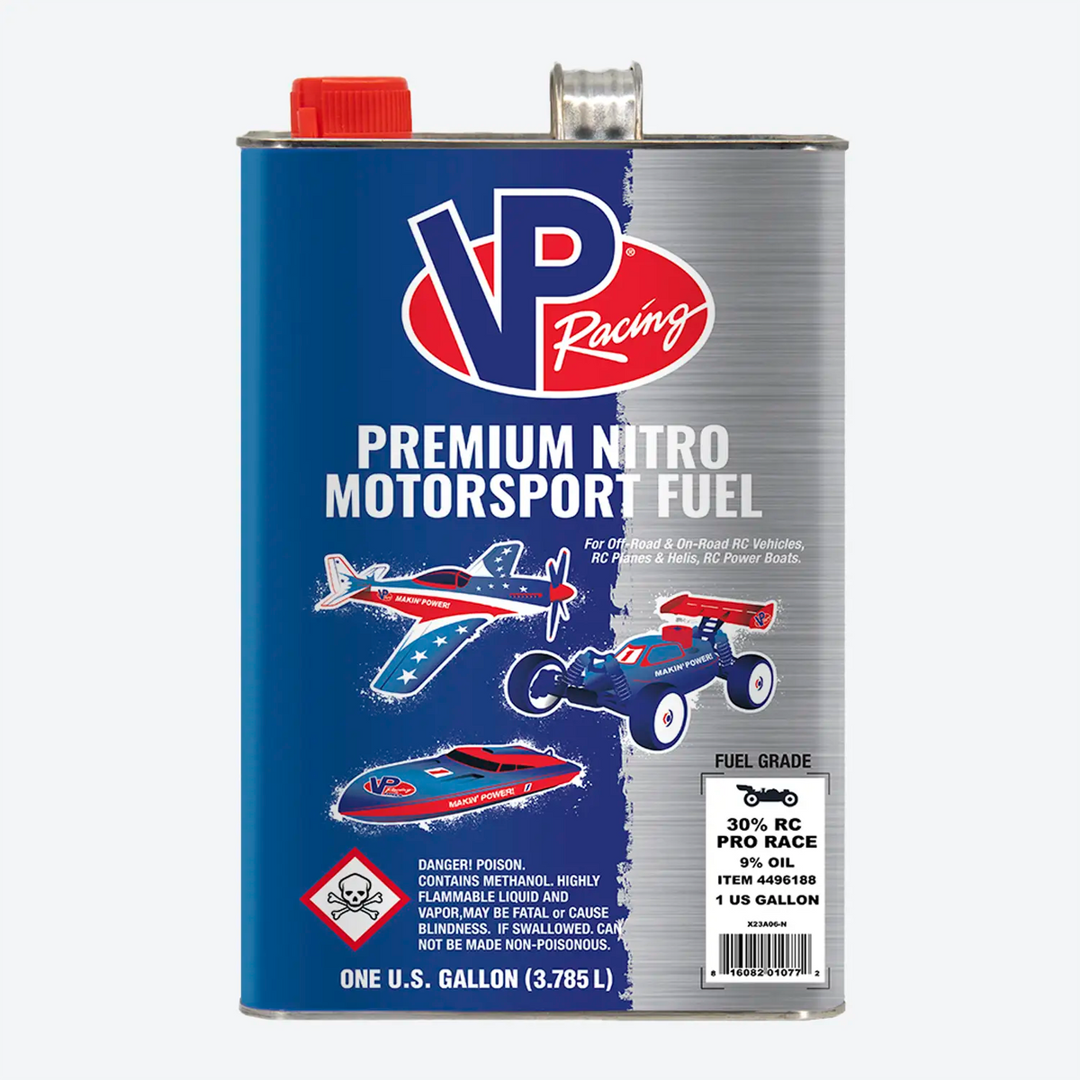 VP Racing 30% Nitro Fuel RC Pro Race - 9% Oil Hobby Fuel Gallon
