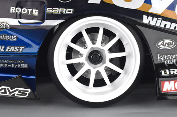 REVE D COMPETITION WHEEL VR10; WHITE, OFFSET 10mm, 2 pcs.( RW-VR10W1)