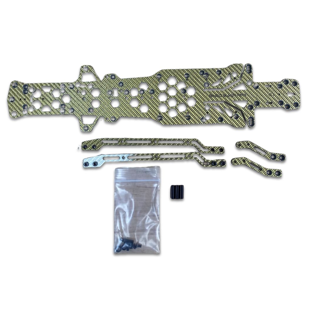 Bingo RC Designs WASP RMX Carbon Fiber Chassis & Extensions