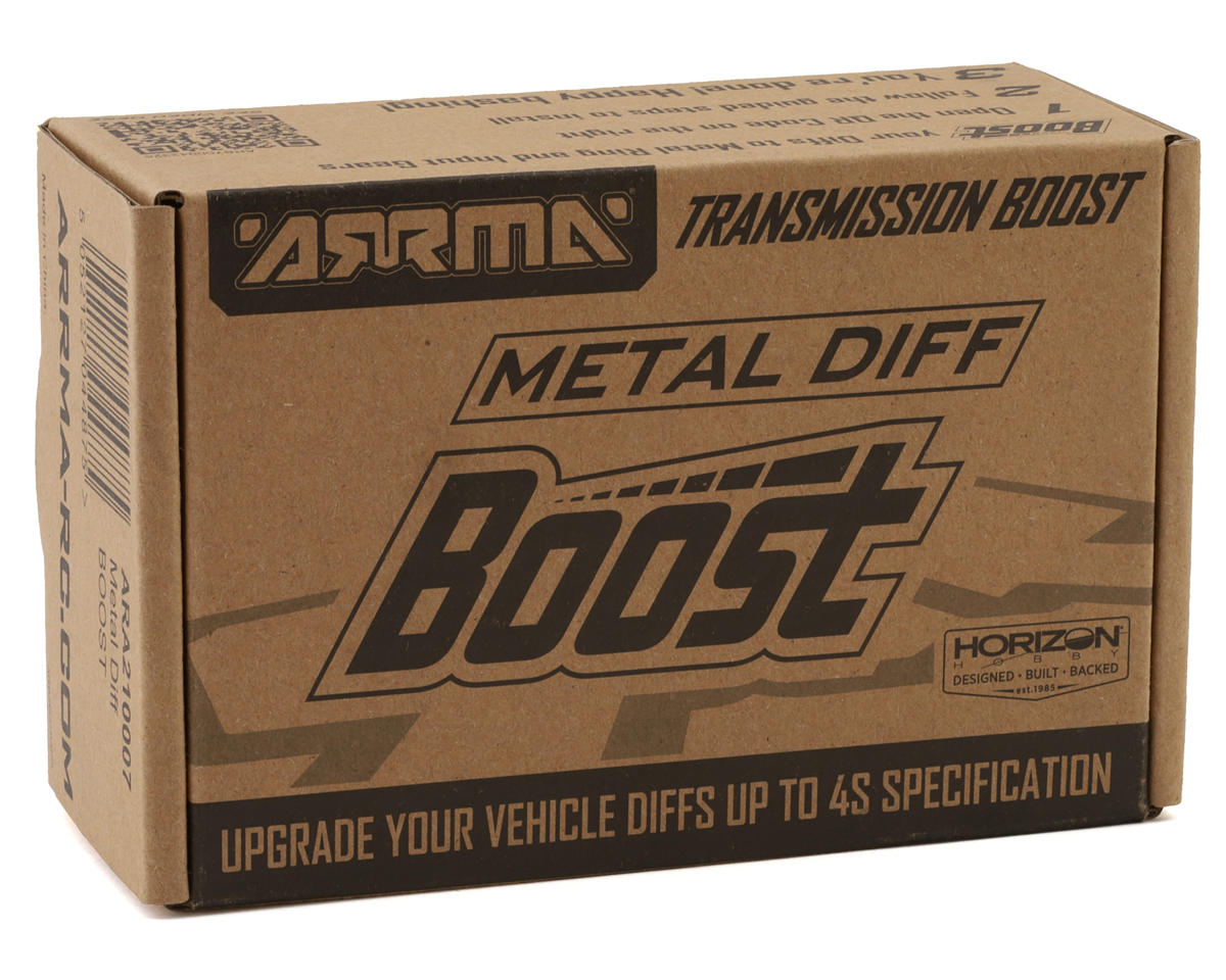 arrma boost box 3S Brushless ARA210005 Perfectly suited for Arrma 4X2 BOOST or MEGA models Arrma ARA210007 - Metal Diff