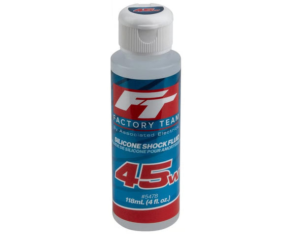 Team Associated Factory Team Silicone Shock Oil (4oz) (45wt)