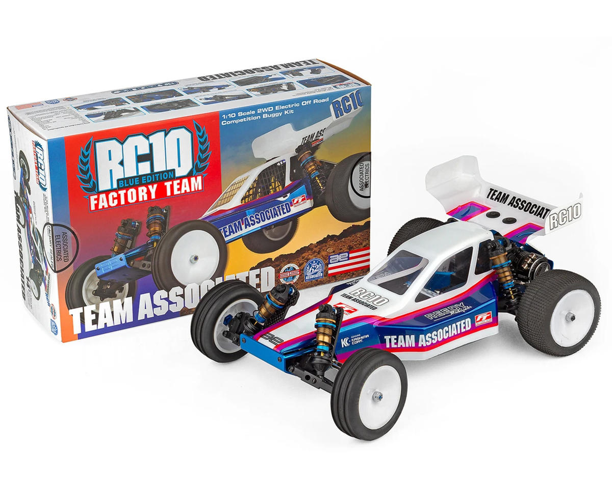 Team Associated RC10 Factory Team "Blue" 1/10 Electric 2WD Buggy Kit (Limited Edition)