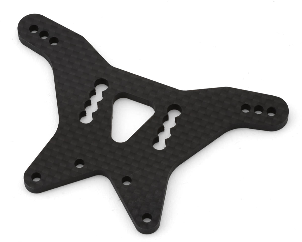 Team Associated RC10 Factory Team 3.5mm Carbon Fiber Rear Shock Tower