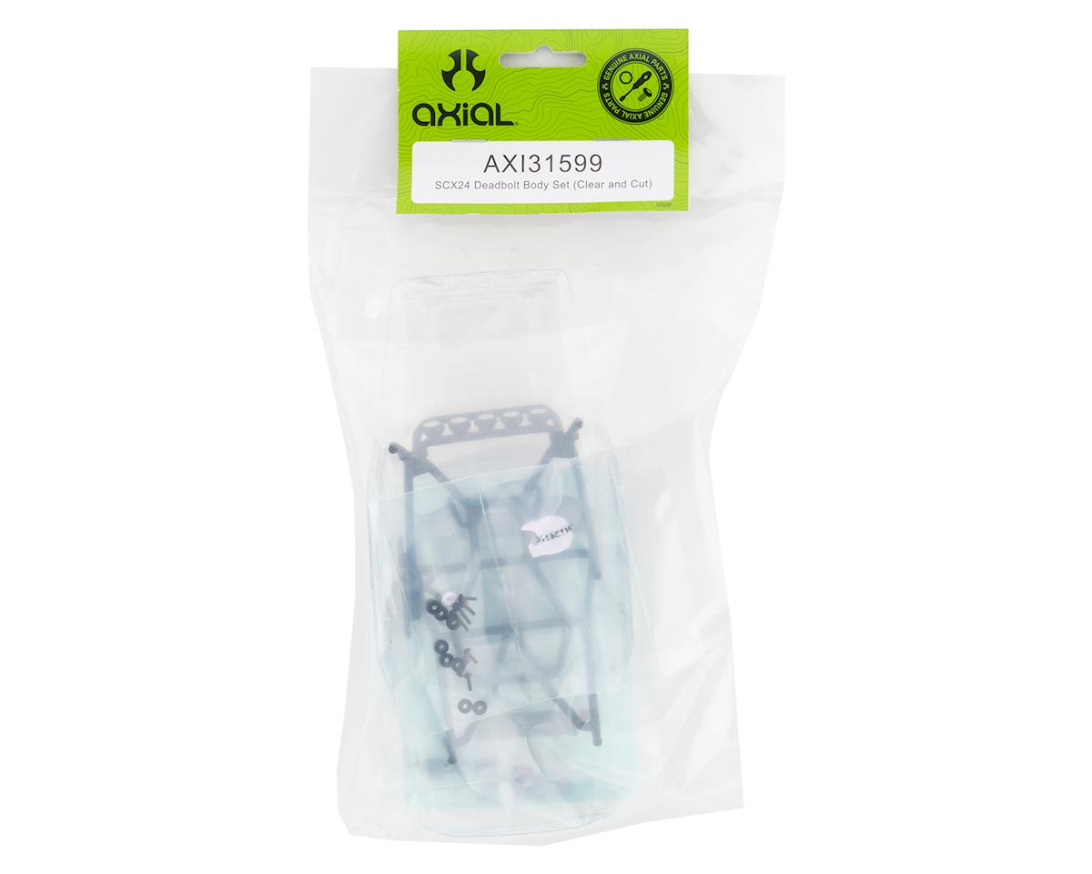 Axial SCX24 Deadbolt Clear Pre-Cut Body