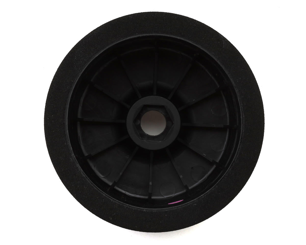 BSR Racing 1/8 Pre-Mounted GT Foam Tires (Black) (2) (XX Pink) w/17mm Hex