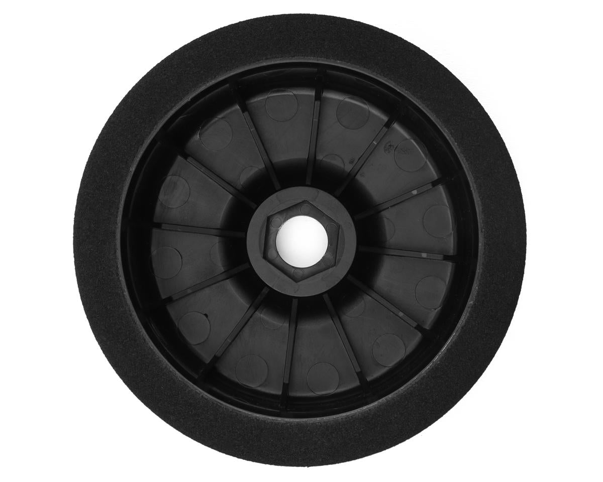 BSR Racing 1/8 Pre-Mounted GT Foam Tires (Black) (2) (Gold) w/17mm Hex