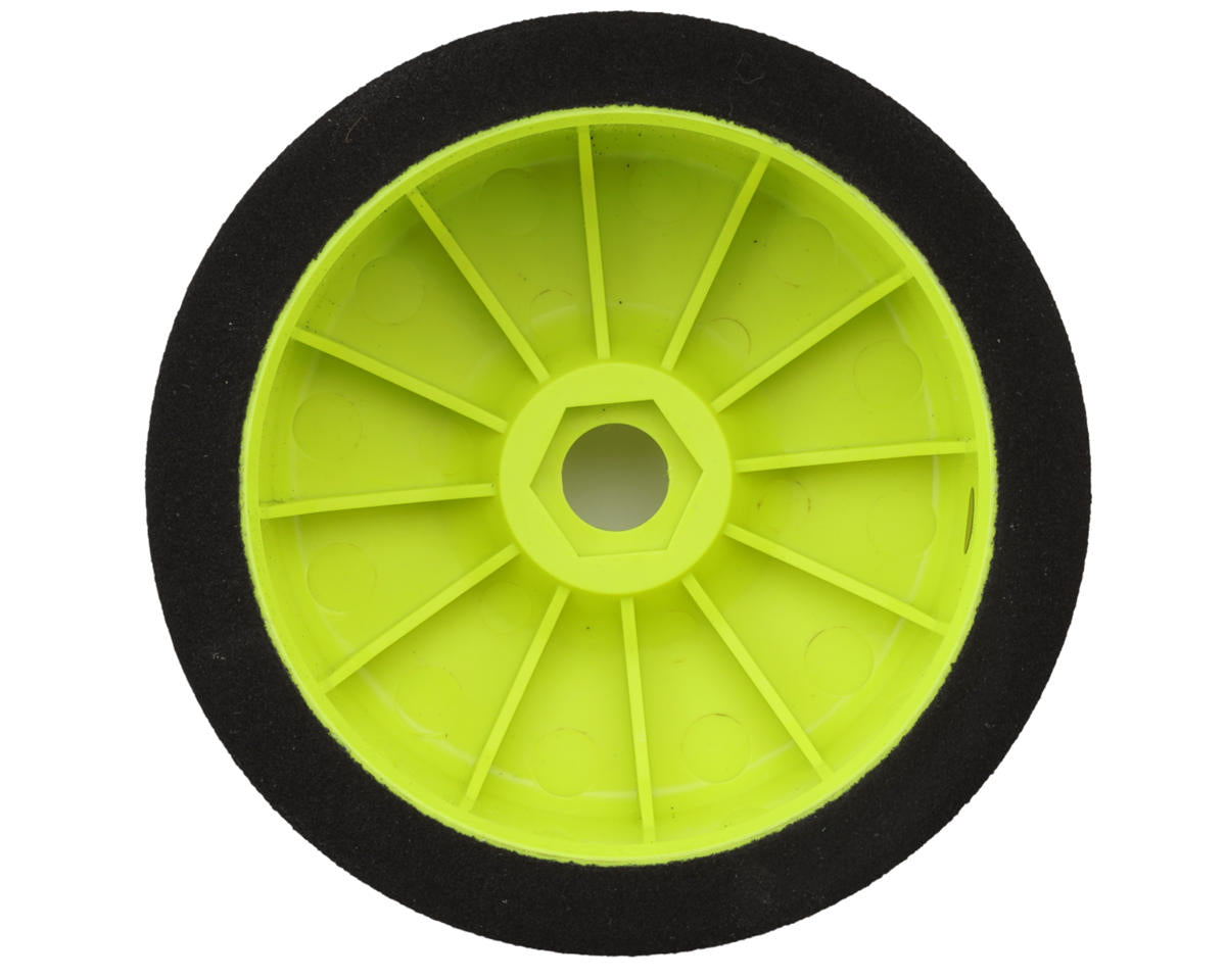 BSR Racing 1/8 Pre-Mounted GT Foam Tires (Yellow) (2) (Gold) w/17mm Hex