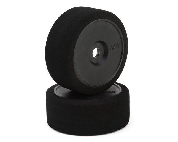 BSR Racing 1/8 Pre-Mounted GT Foam Tires (Black) (2) (35 Shore) w/17mm Hex