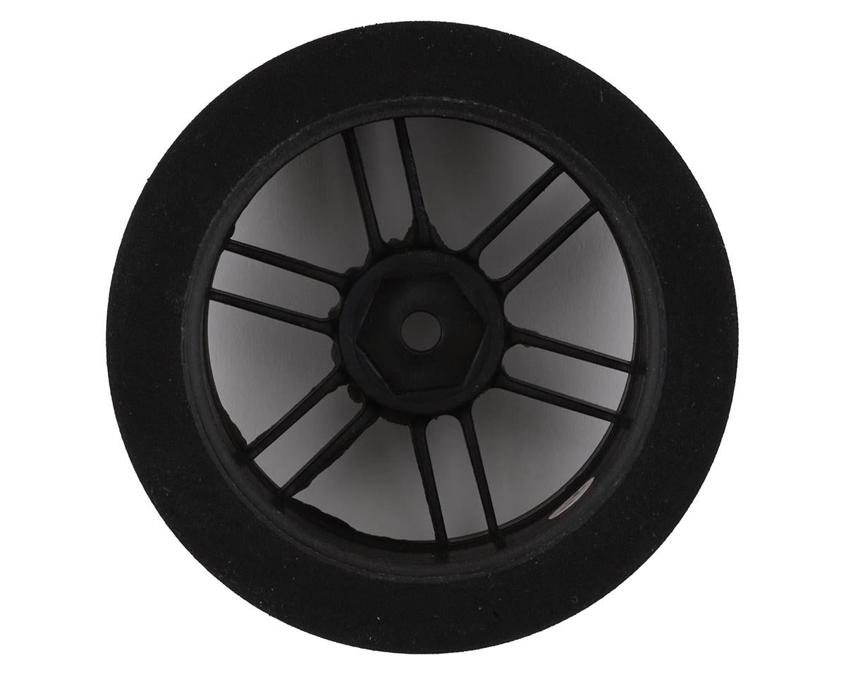 BSR Racing 1/10 26 mm Neumáticos de turismo de espuma montados en la parte delantera (2) (XX rosa) 