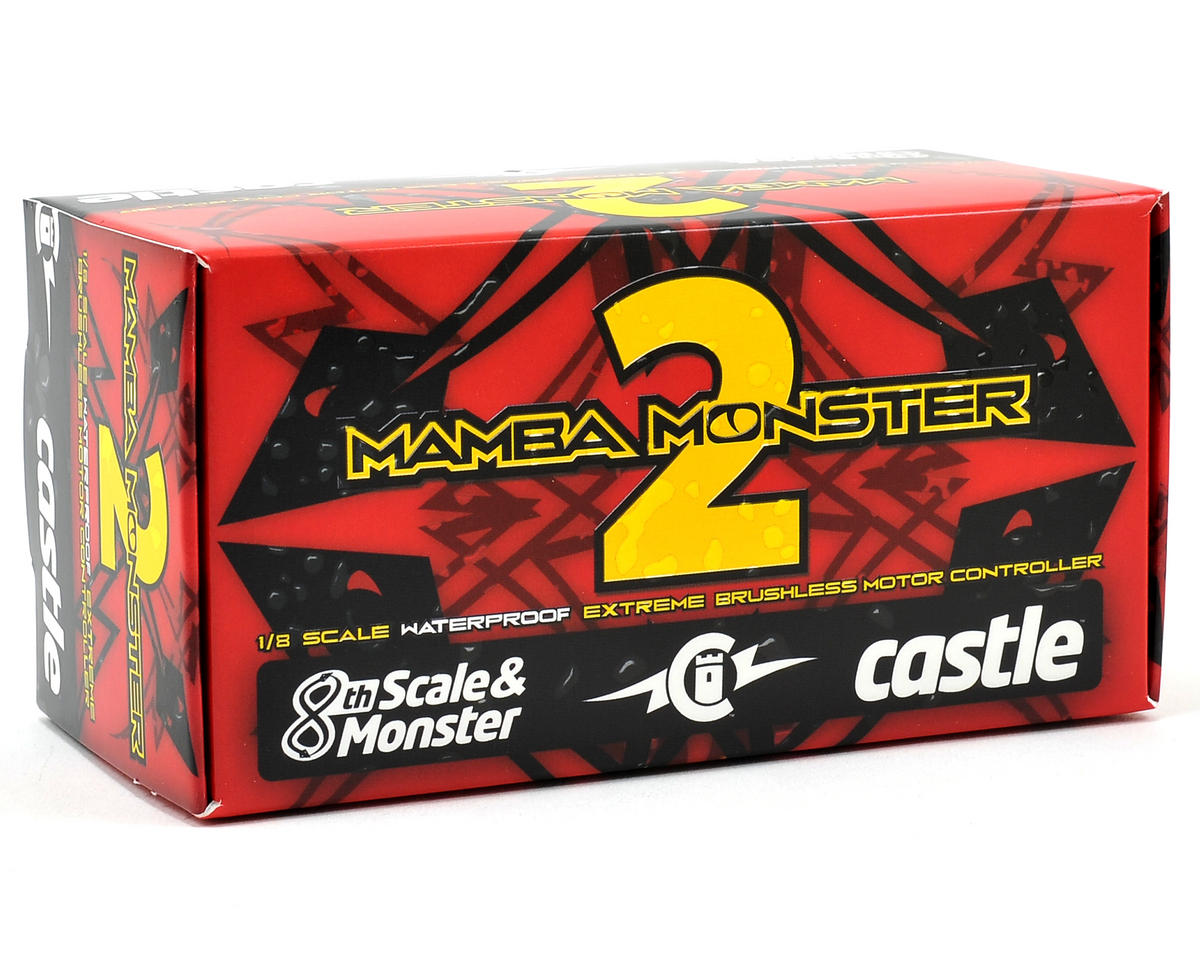 Castle Creations Mamba Monster 2 escala 1/8 sin escobillas ESC 