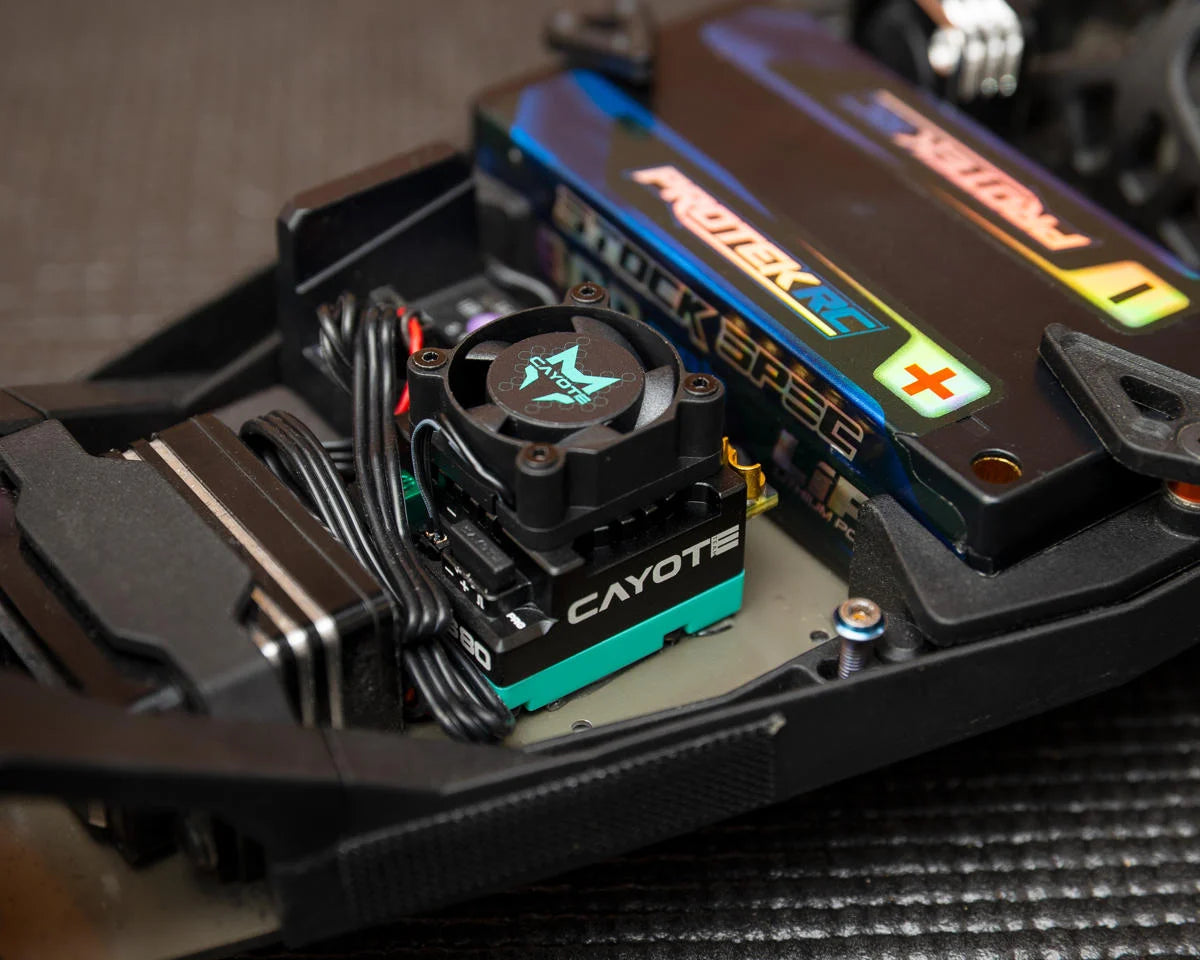 Cayote Crest RS80 1/10 Stock 80A Sensored Brushless Competition ESC