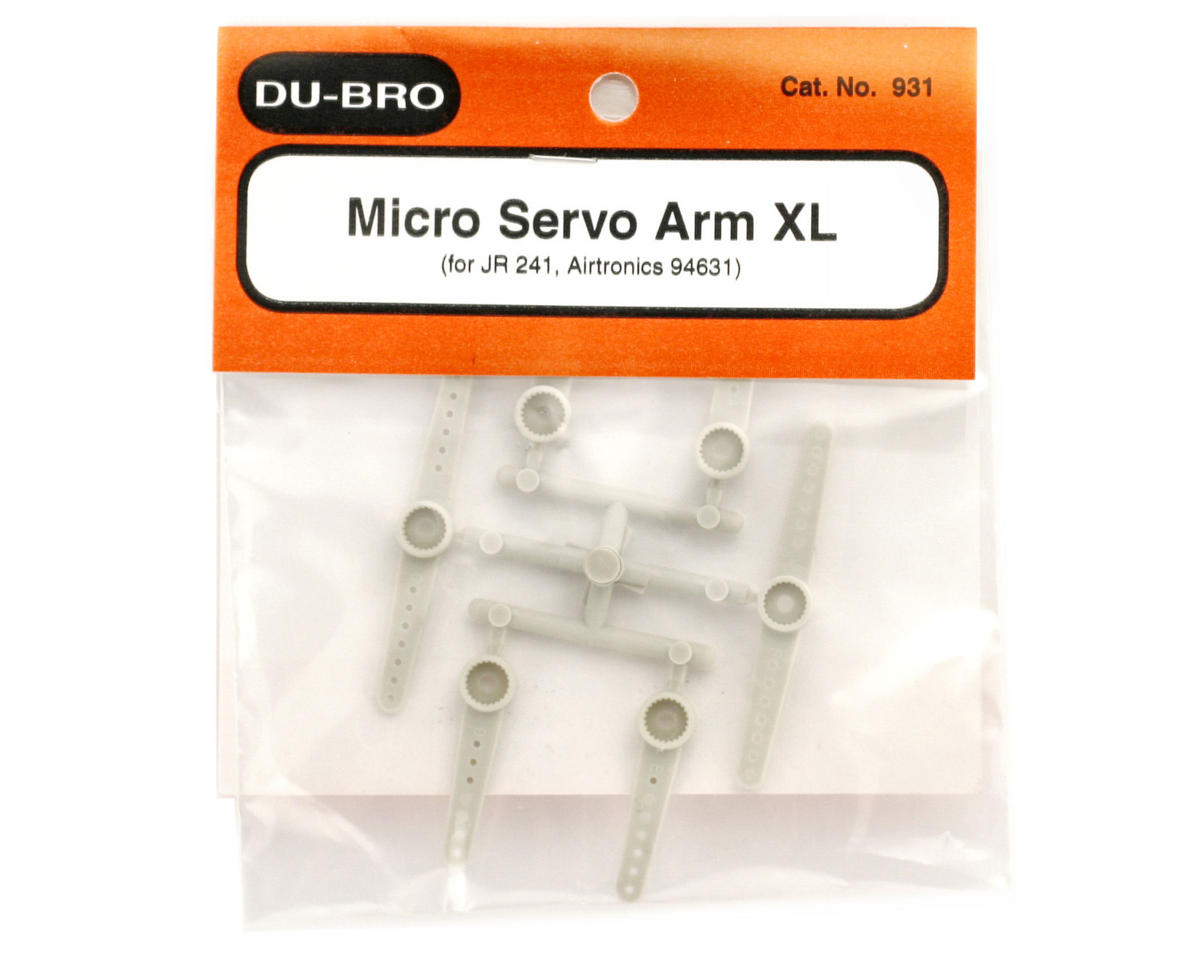 DuBro Micro Servo Arm XL-JR/AIR (6)