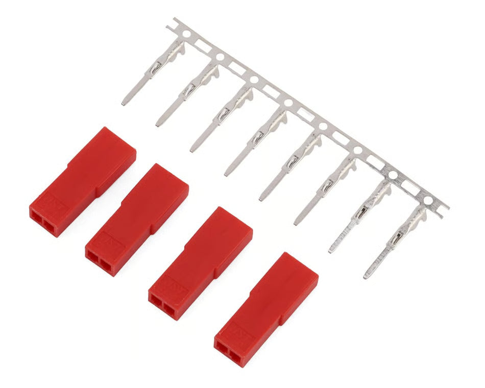 EcoPower 2-Pin JST Connectors (4 Female)