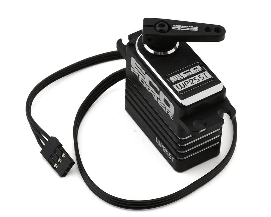 EcoPower WP255T Waterproof High Torque Metal Gear Brushless Servo (HV) (Metal Case)