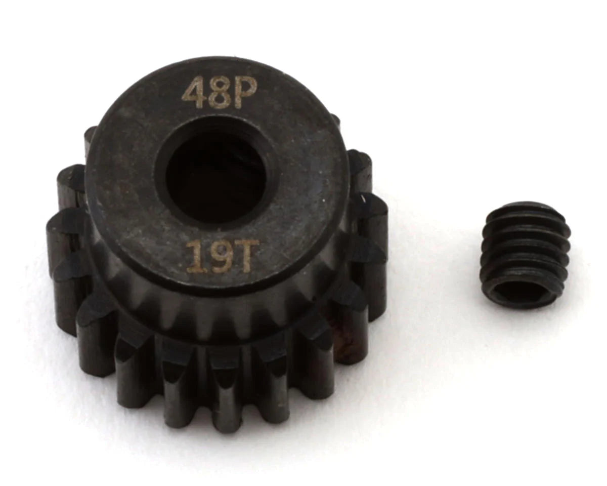 EcoPower Lightweight Steel 48P Pinion Gear (3.17mm Bore) (Assorted Sizes)