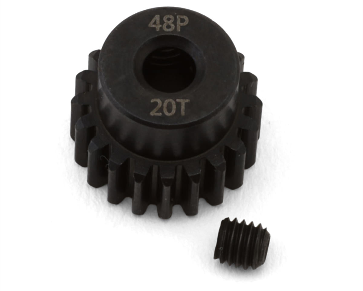 EcoPower Lightweight Steel 48P Pinion Gear (3.17mm Bore) (Assorted Sizes)