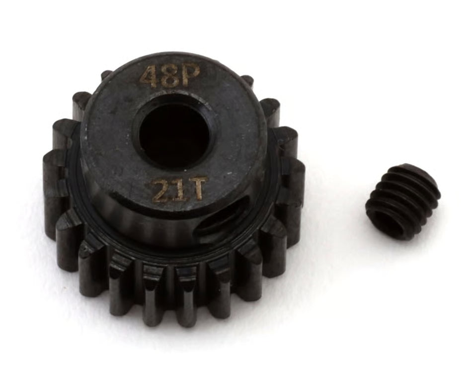 EcoPower Lightweight Steel 48P Pinion Gear (3.17mm Bore) (Assorted Sizes)