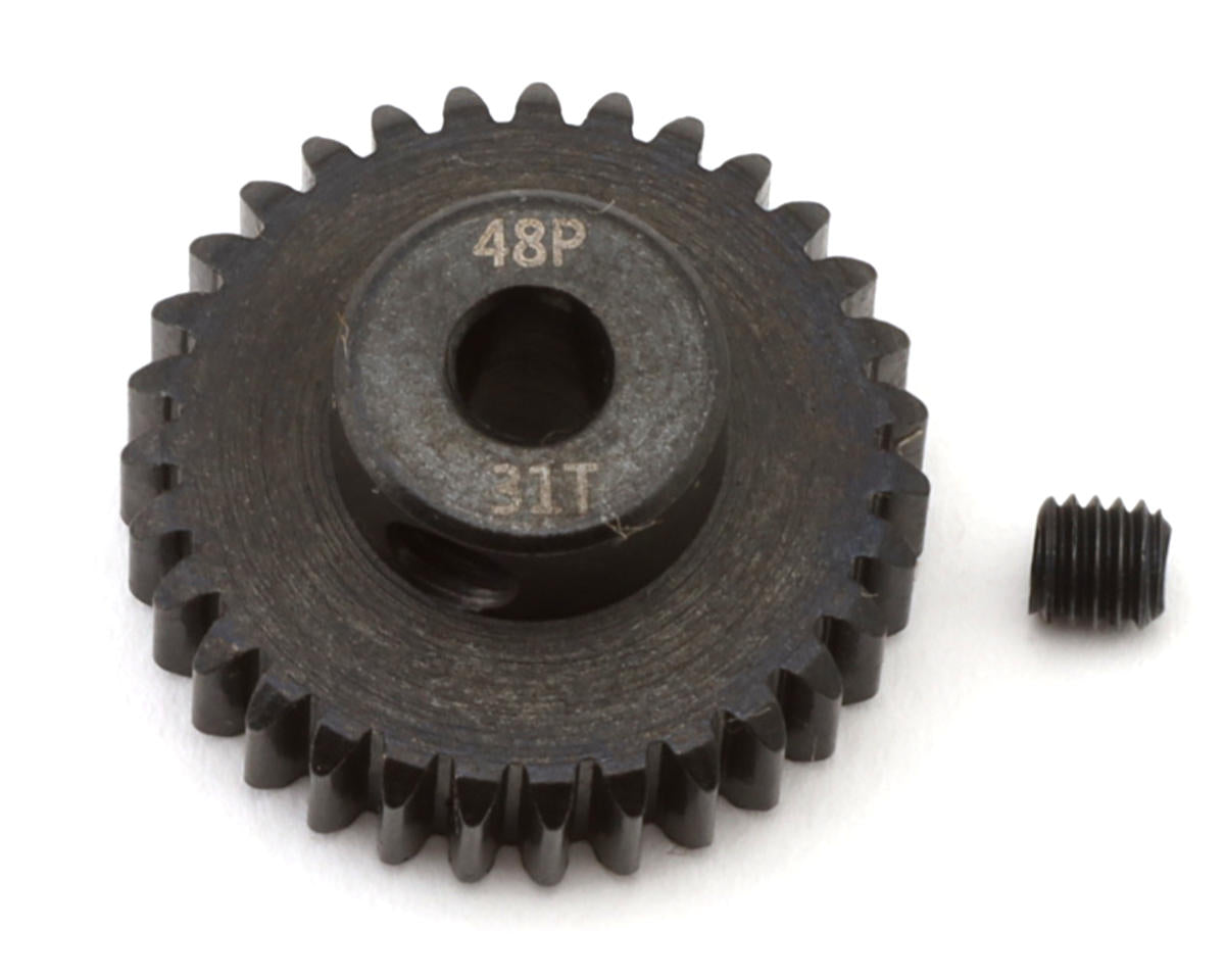 EcoPower Lightweight Steel 48P Pinion Gear (3.17mm Bore) (Assorted Sizes)