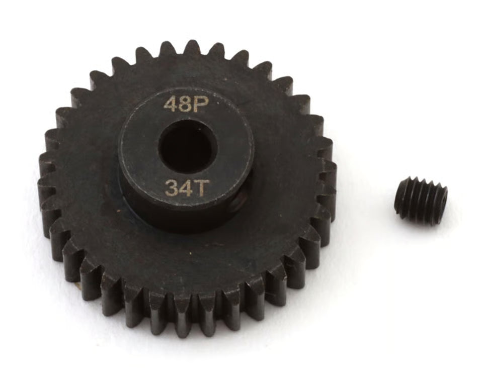 EcoPower Lightweight Steel 48P Pinion Gear (3.17mm Bore) (Assorted Sizes)
