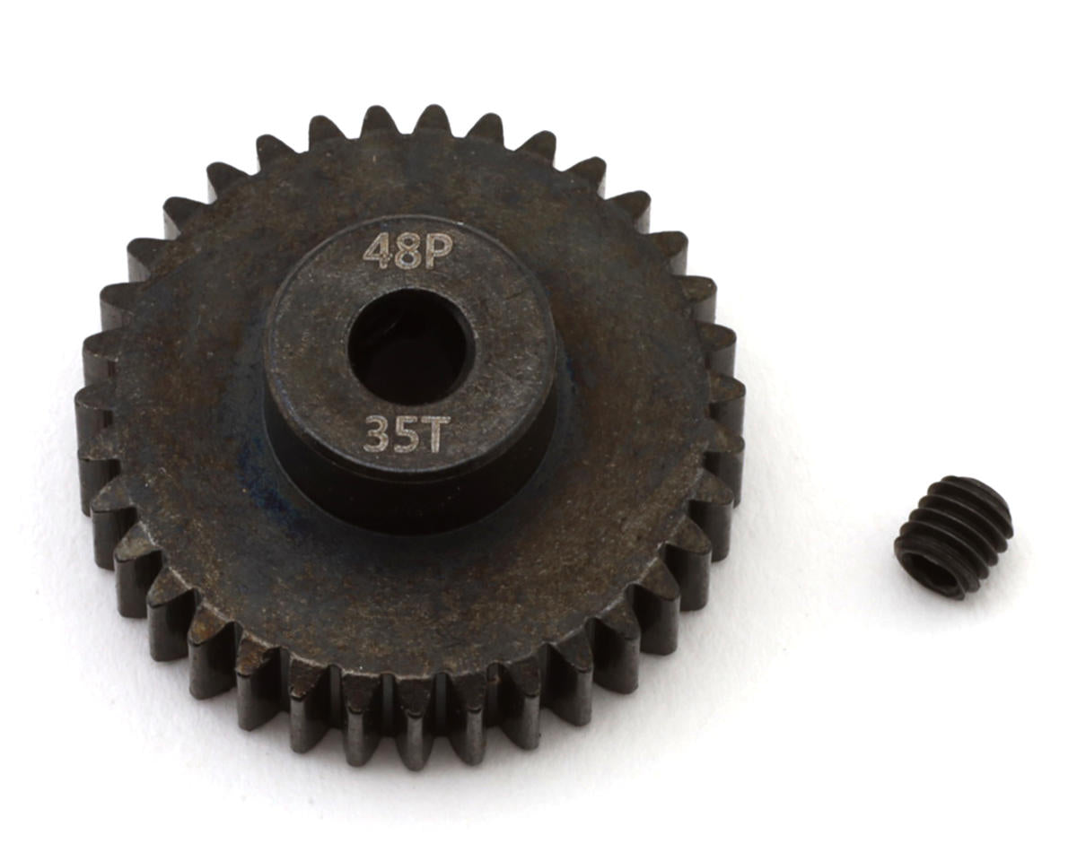 EcoPower Lightweight Steel 48P Pinion Gear (3.17mm Bore) (Assorted Sizes)