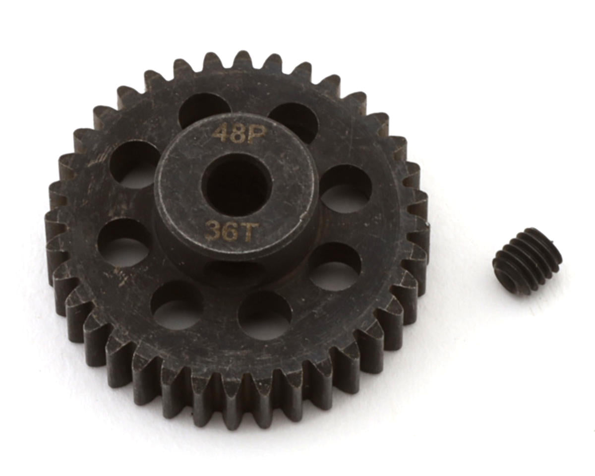 EcoPower Lightweight Steel 48P Pinion Gear (3.17mm Bore) (Assorted Sizes)