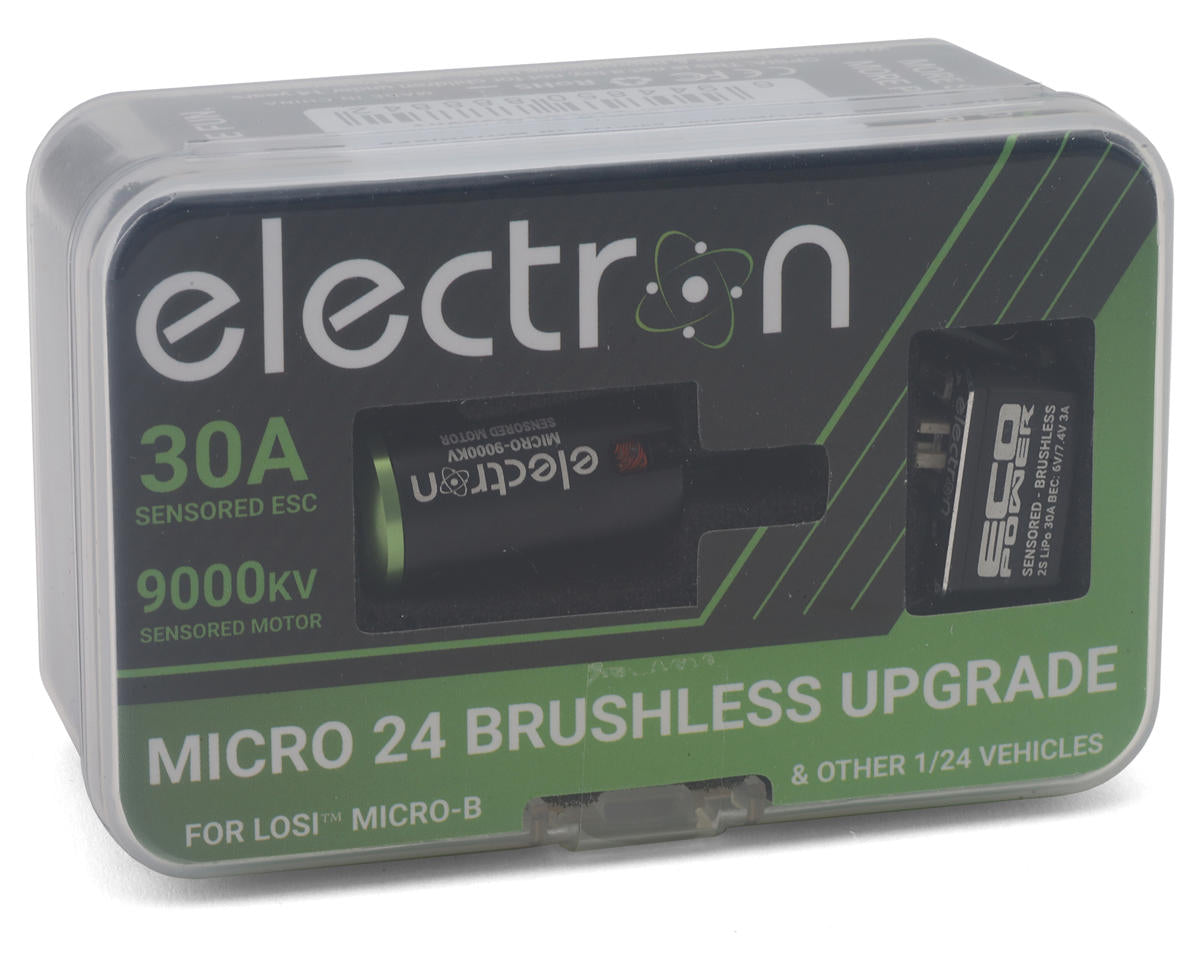 EcoPower "Electron" Micro 24 Brushless Upgrade Combo (Sensored ESC & Motor) For Losi™ Micro-B/T