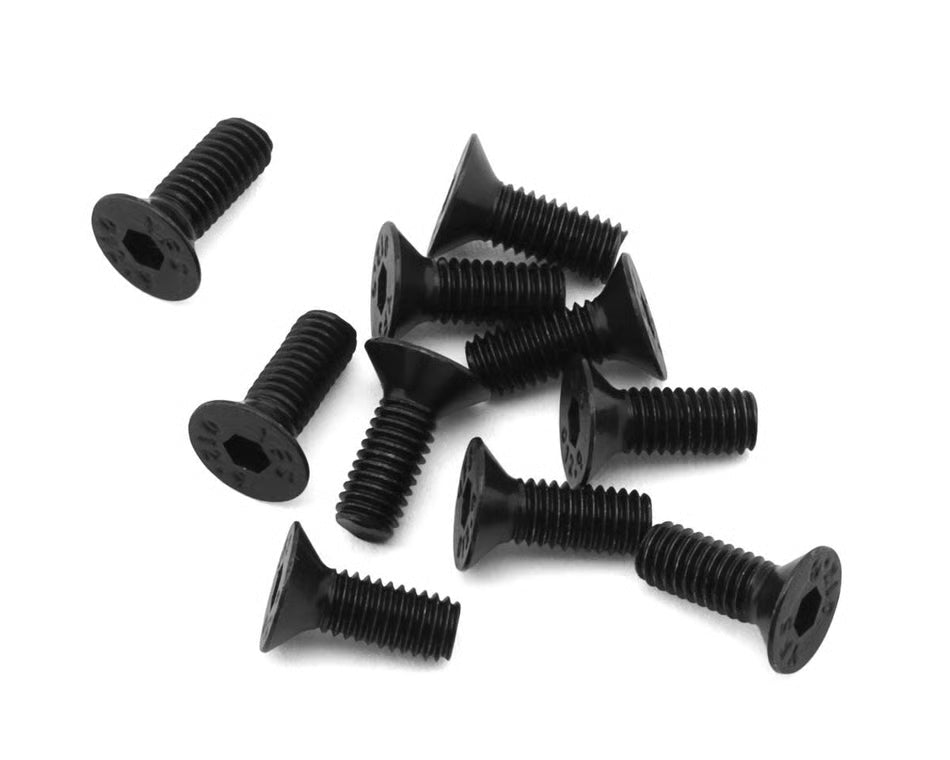 EcoPower 3mm "High Strength" Steel Flat Head Screws (10) (Assorted Sizes)