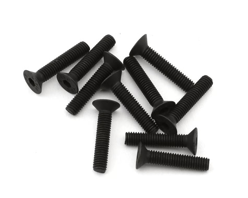 EcoPower 3mm "High Strength" Steel Flat Head Screws (10) (Assorted Sizes)