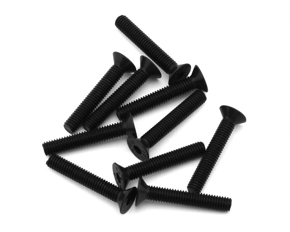 EcoPower 3mm "High Strength" Steel Flat Head Screws (10) (Assorted Sizes)