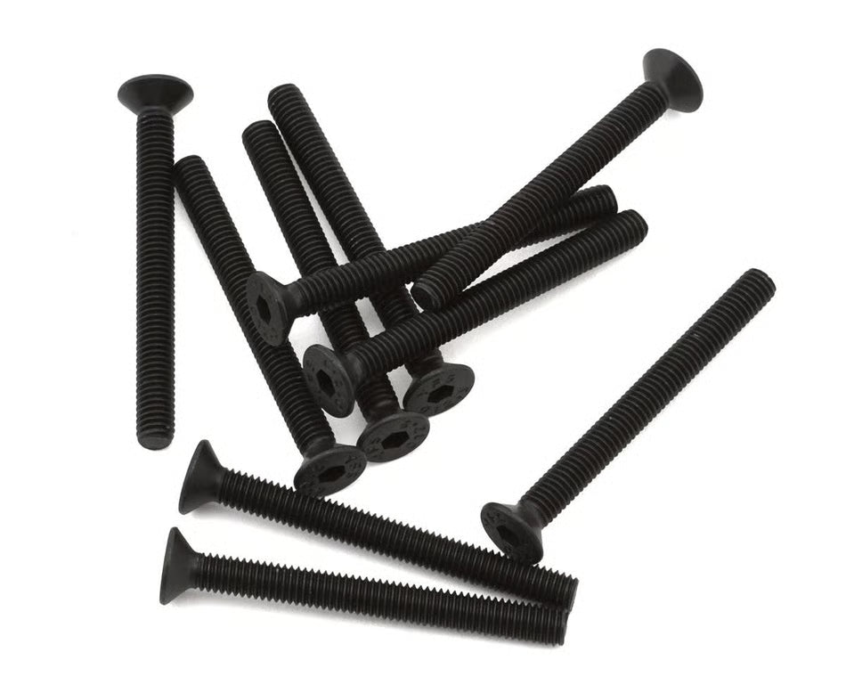 EcoPower 3mm "High Strength" Steel Flat Head Screws (10) (Assorted Sizes)