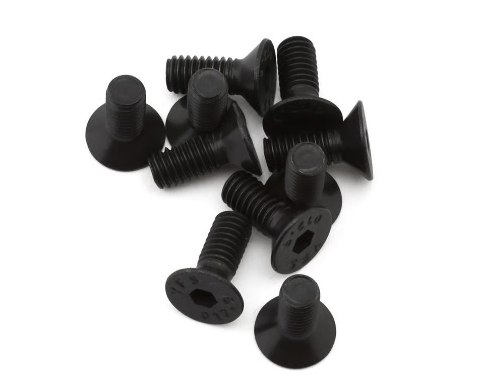 EcoPower 4mm "High Strength" Steel Flat Head Screws (10) (Assorted Sizes)