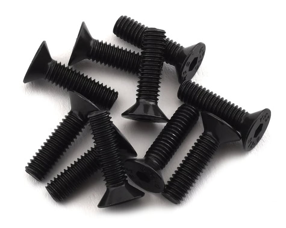 EcoPower 4mm "High Strength" Steel Flat Head Screws (10) (Assorted Sizes)