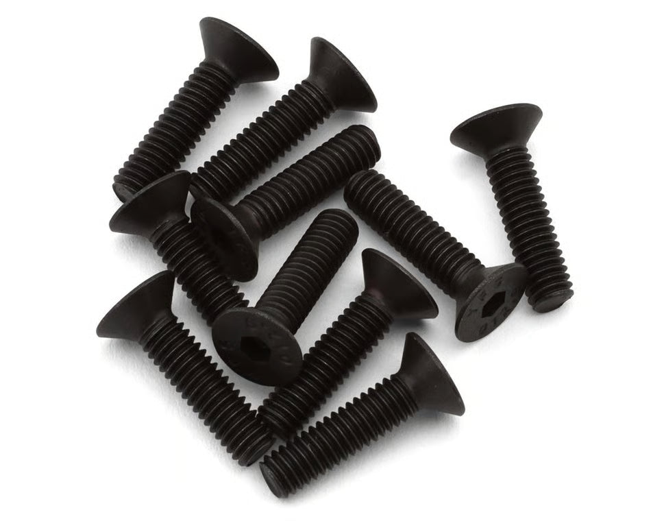 EcoPower 4mm "High Strength" Steel Flat Head Screws (10) (Assorted Sizes)