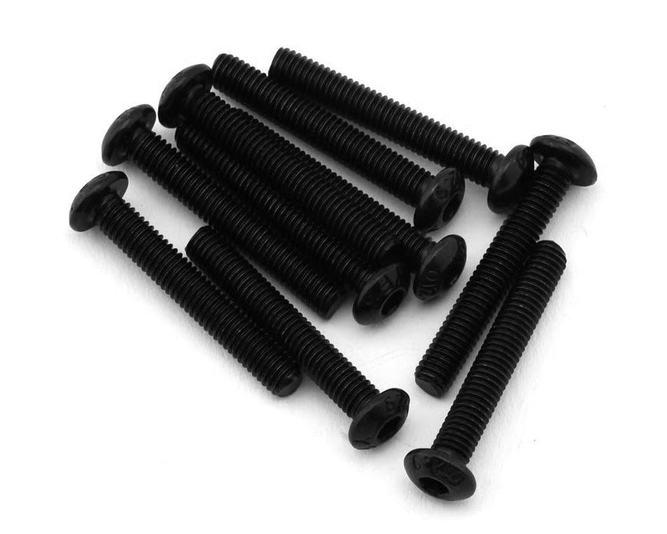 EcoPower 3mm "High Strength" Steel Button Head Screws (10) (Assorted Sizes)